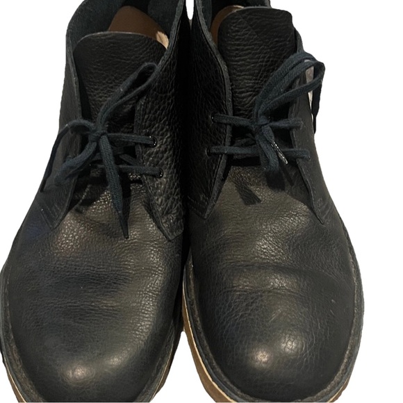 Clarks Other - CLARKS DESERT BOOT - NAVY LEATHER 11.5